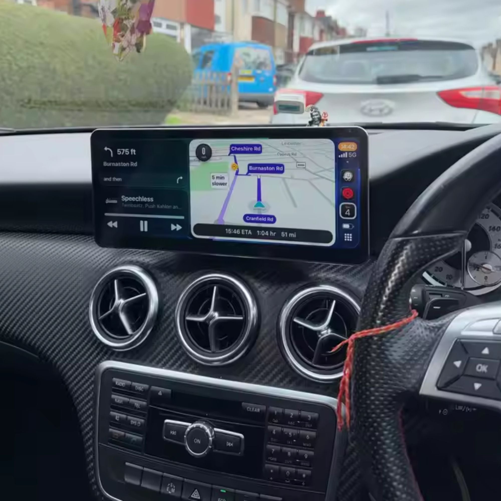 Mercedes A/CLA/GLA Klasse | W176/C177/X156 | 12.3" Apple CarPlay/Android Auto Touchscreen Display | (2013-2018)