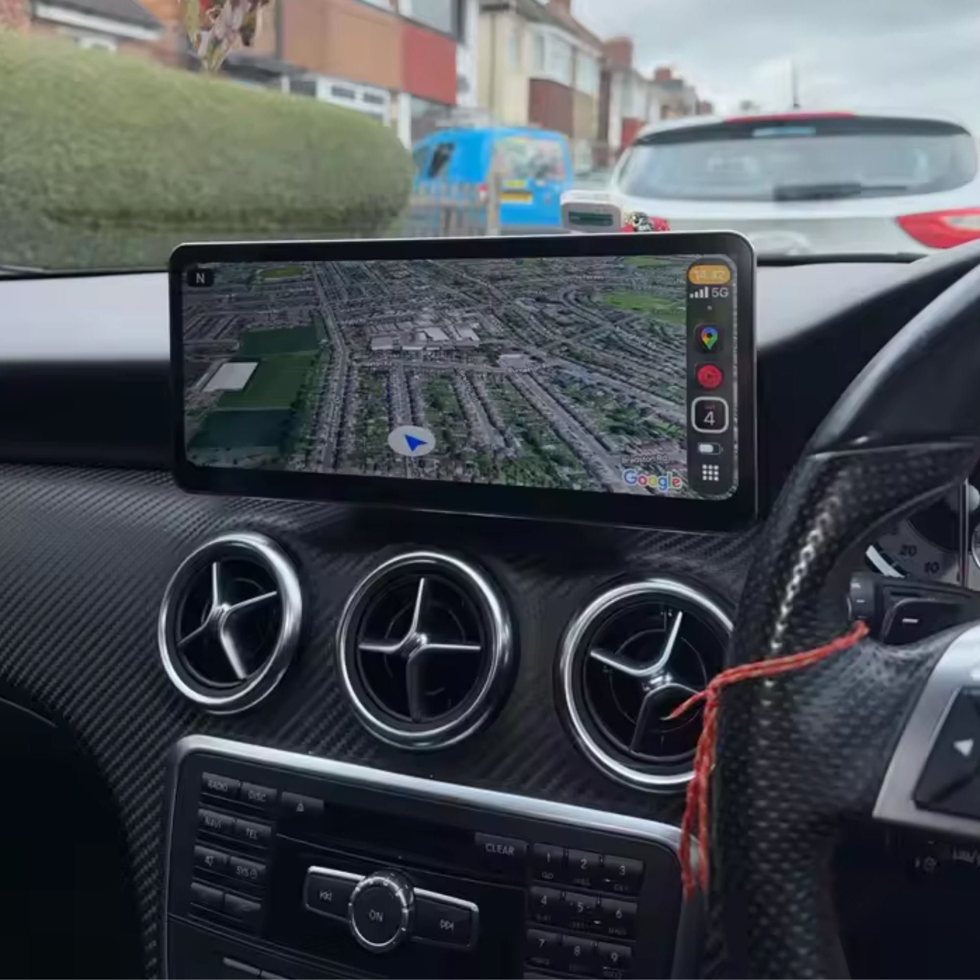 Mercedes A/CLA/GLA Klasse | W176/C177/X156 | 12.3" Apple CarPlay/Android Auto Touchscreen Display | (2013-2018)