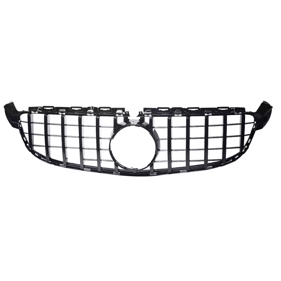 Mercedes C-Klasse C63 W205/C205 Hoogglans Zwarte Panamericana GT Style Grill (2015-2018)