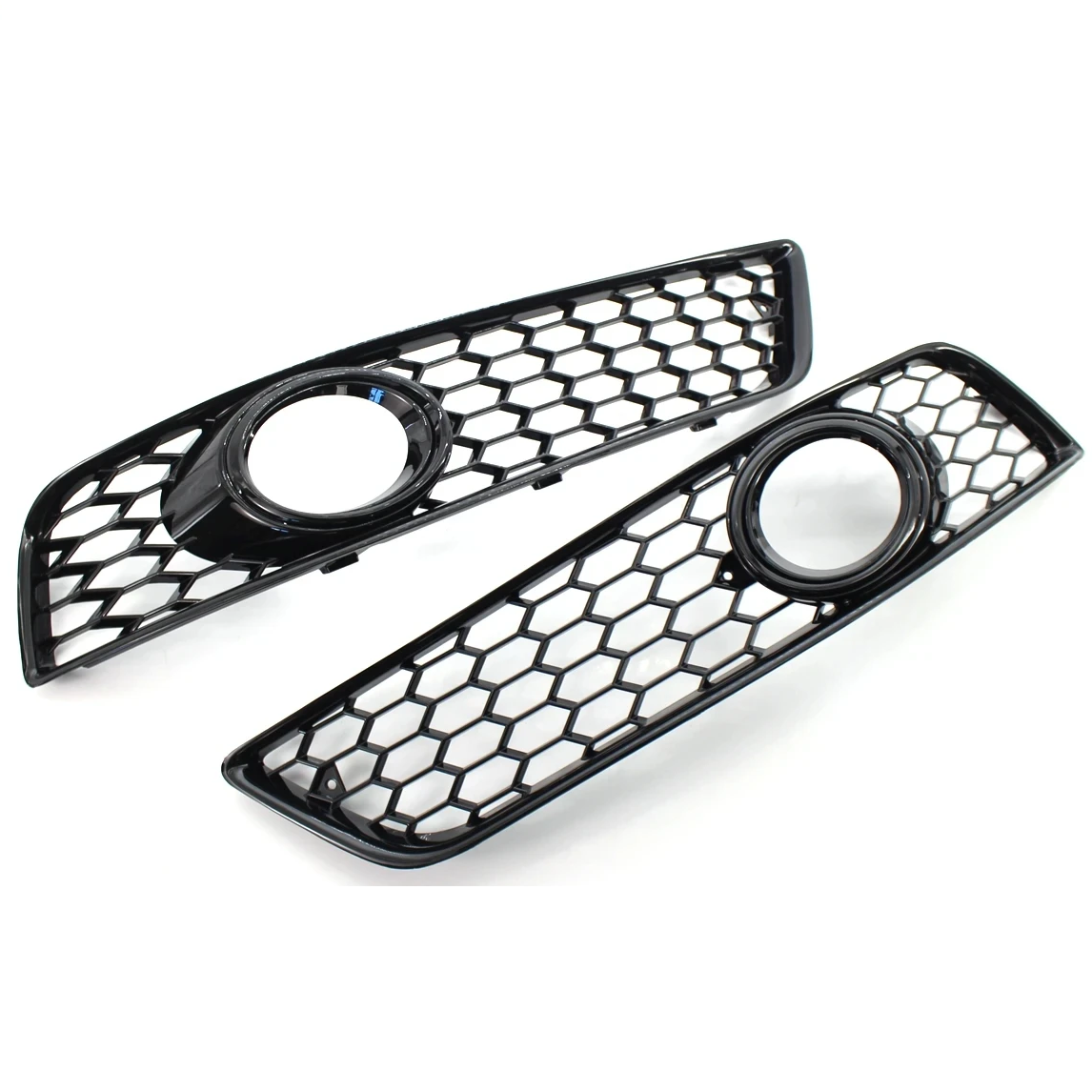 Audi A3 8P Hoogglans Zwarte Mistlamp Grills (2008-2012)