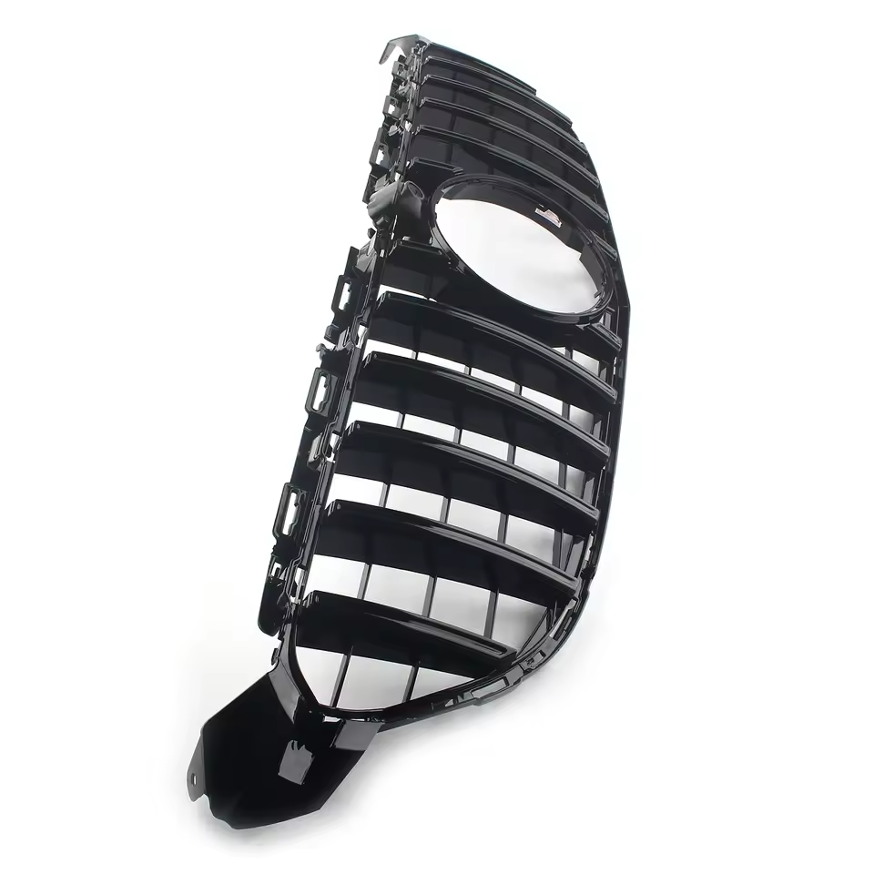 Mercedes C-Klasse C63 W205/C205 Hoogglans Zwarte Panamericana GT Style Grill (2015-2018)