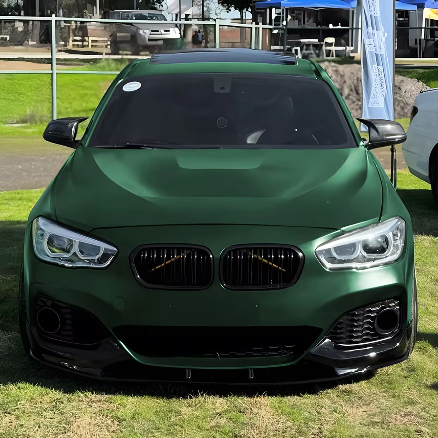 BMW 1 Reeks F20/F21 LCI MP Stijl Hoogglans zwart Frontlip (2015-2019)