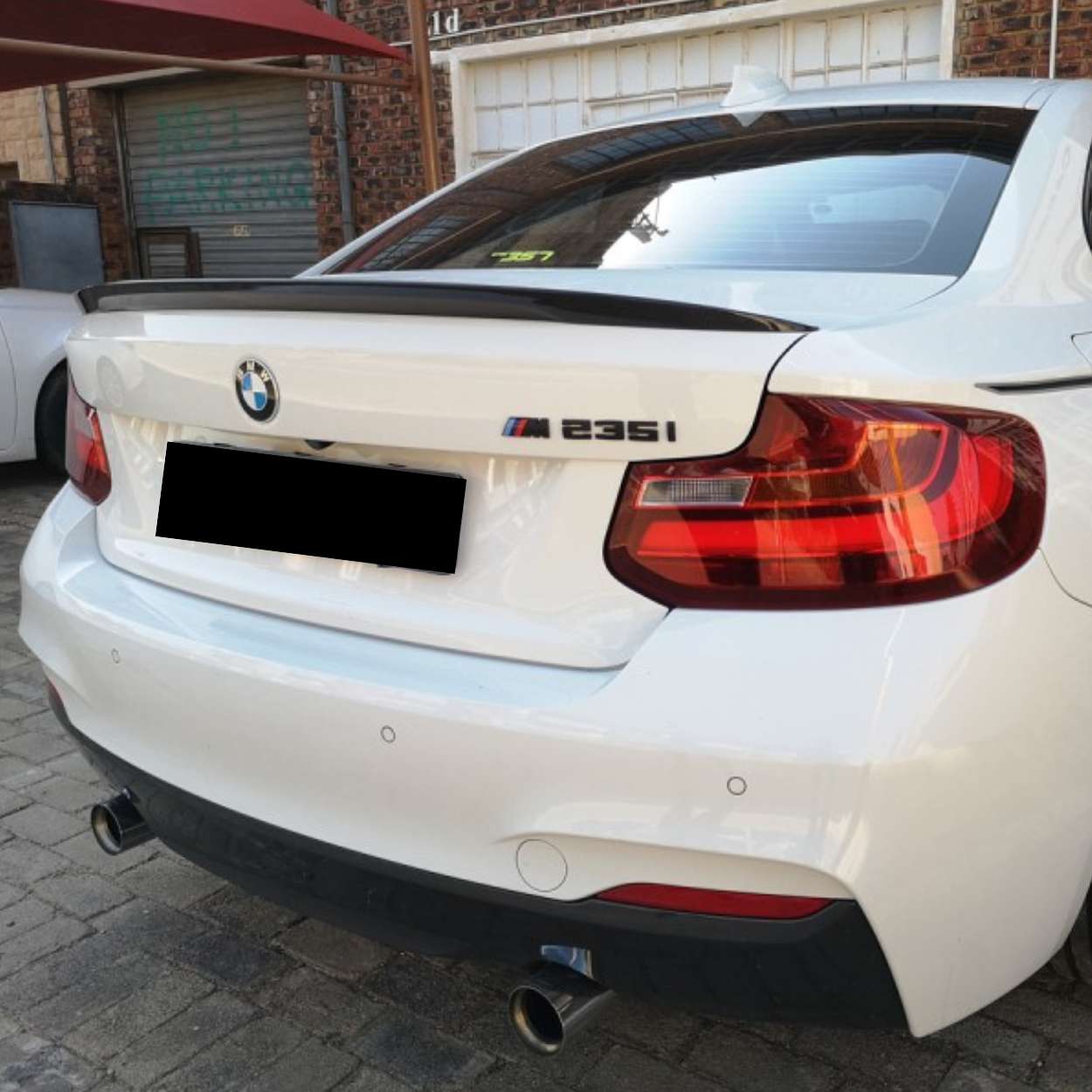 BMW 2 Reeks F22 / M2 F87 Hoogglans zwart MP Style Achterspoiler (2014-2021)