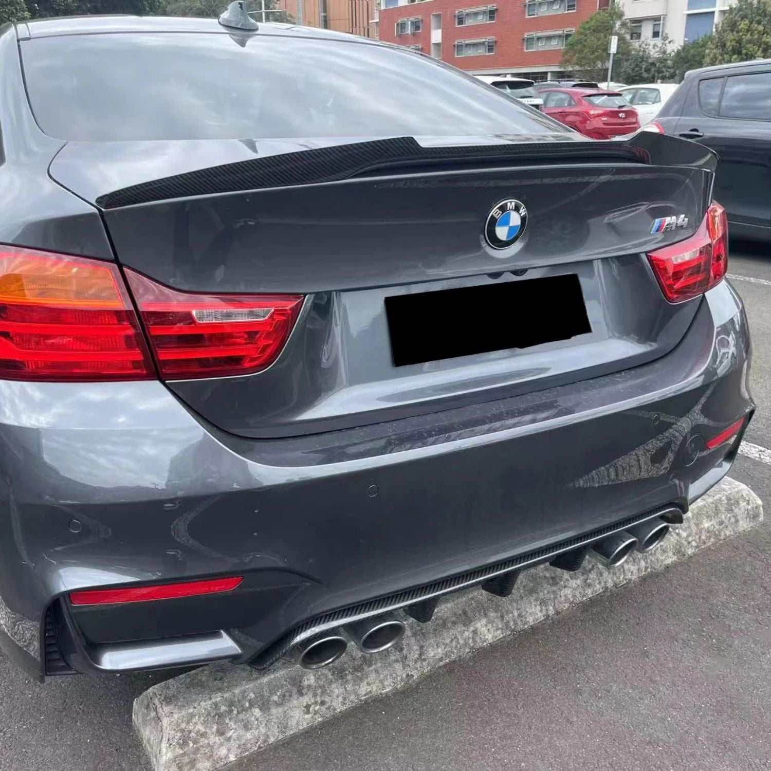 BMW M3 F80 / M4 F82 F83 Carbone Pré-imprégné Style Mp Diffuseur par OPTIC (2014-2019)
