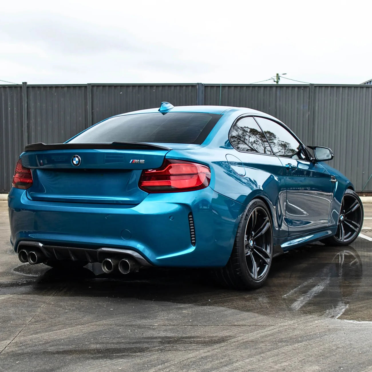 BMW M2 F87 Pre-preg carbon Diffuser van OPTIC (2015-2021)