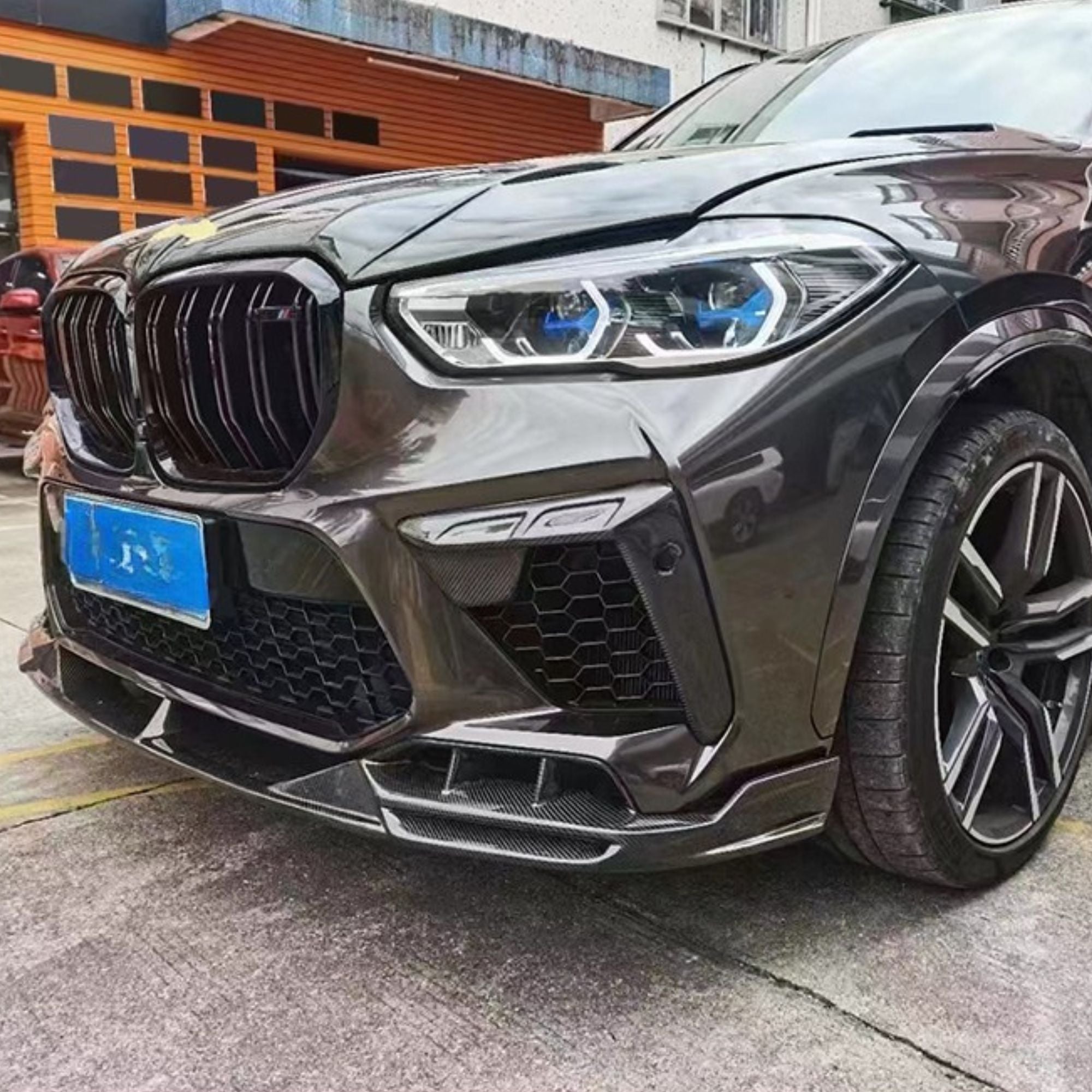 BMW X5M F95 Carbone Ld Style Lame avant (2019-2022)