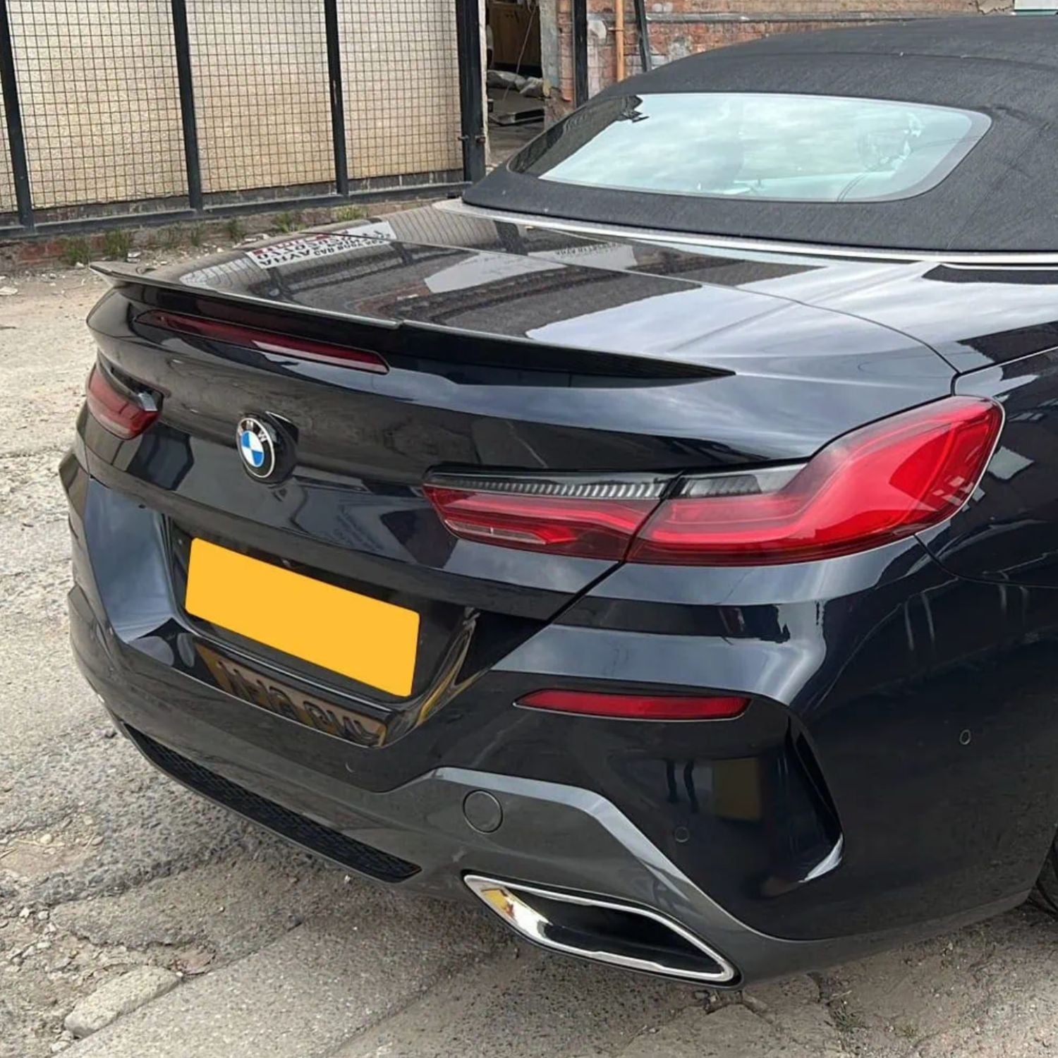 BMW Série 8 G14 / M8 F91 Cabriolet Carbone Pré-imprégné V Style Aileron Arrière Par OPTIC (2018+)