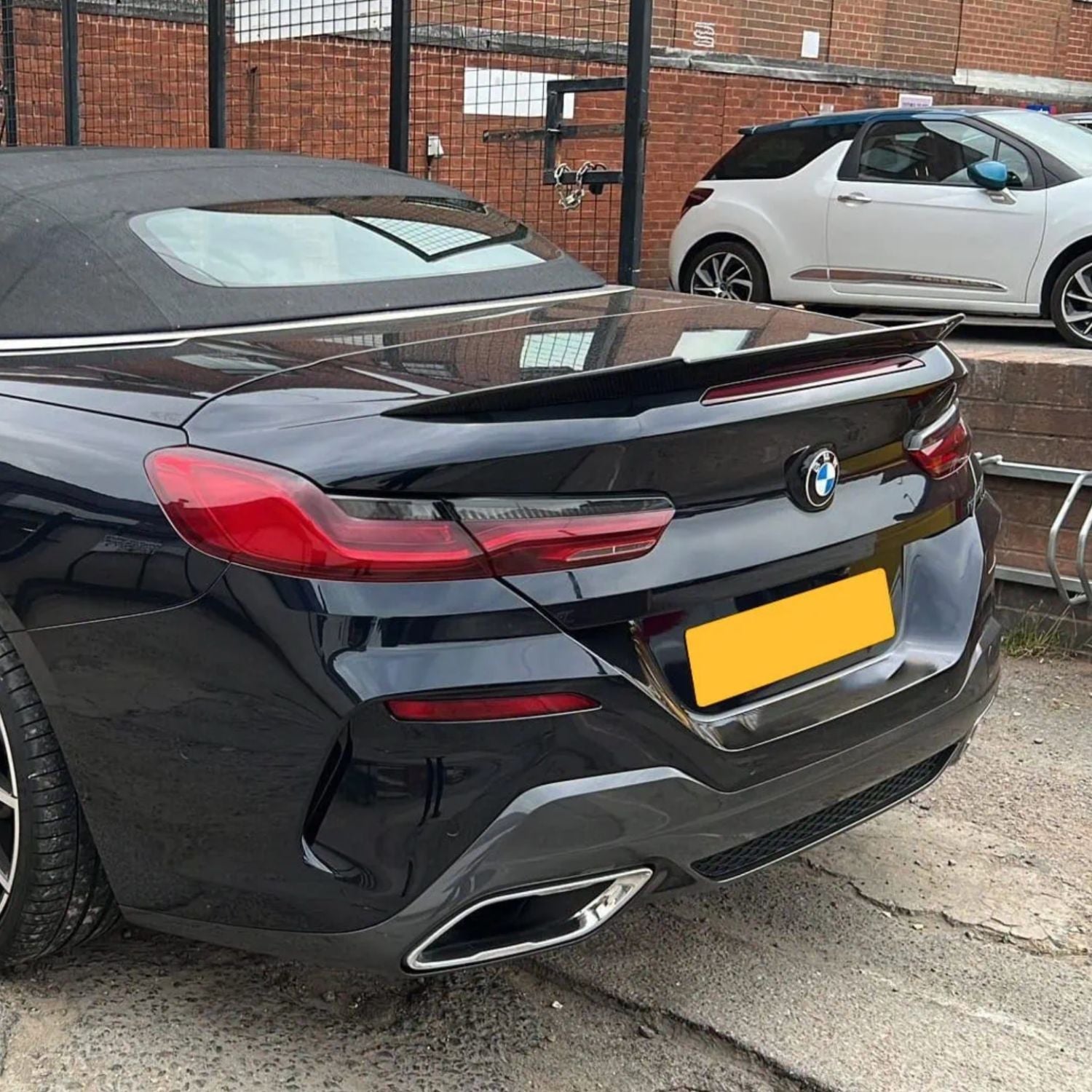 BMW Série 8 G14 / M8 F91 Cabriolet Carbone Pré-imprégné V Style Aileron Arrière Par OPTIC (2018+)