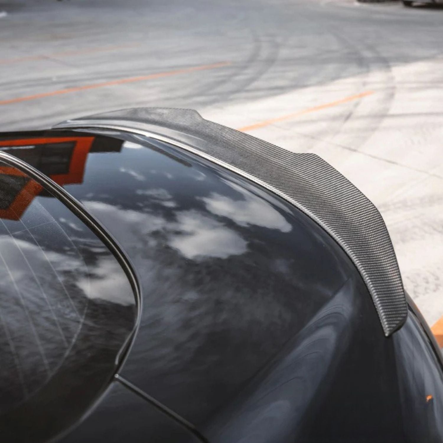 BMW Série 8 G15 / G16 / M8 F92 / F93 Carbone Pré-imprégné Psm Style Ducktail Aileron Arrière Par OPTIC (2018+)