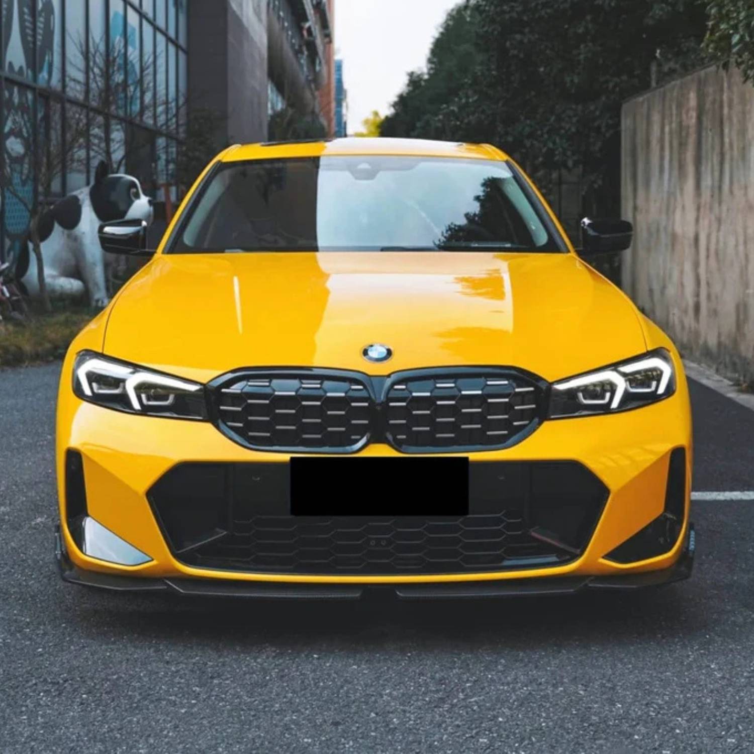 BMW 3 Reeks LCI G20/G21 M-Sport Mp Stijl Carbon Frontlip (2022+)