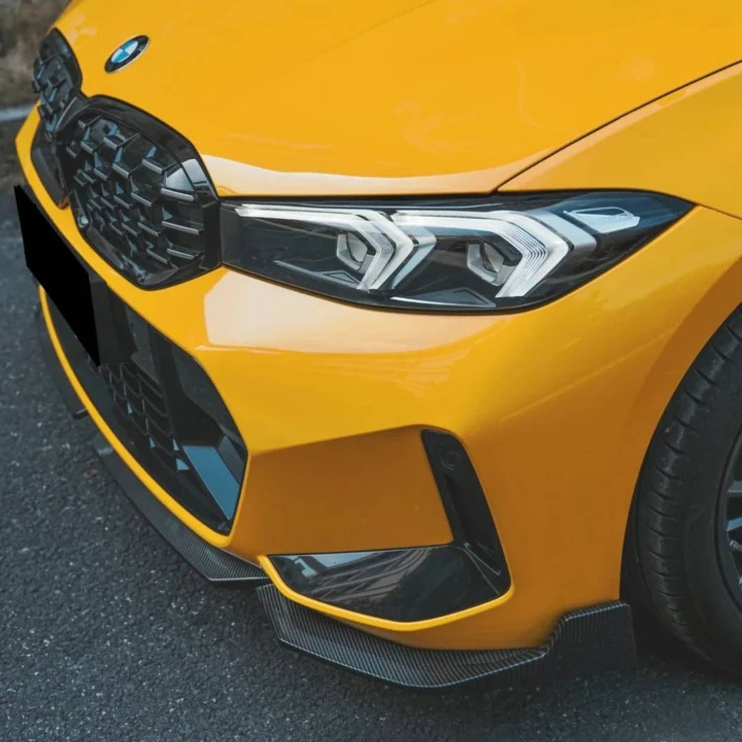 BMW 3 Reeks LCI G20/G21 M-Sport Mp Stijl Carbon Frontlip (2022+)