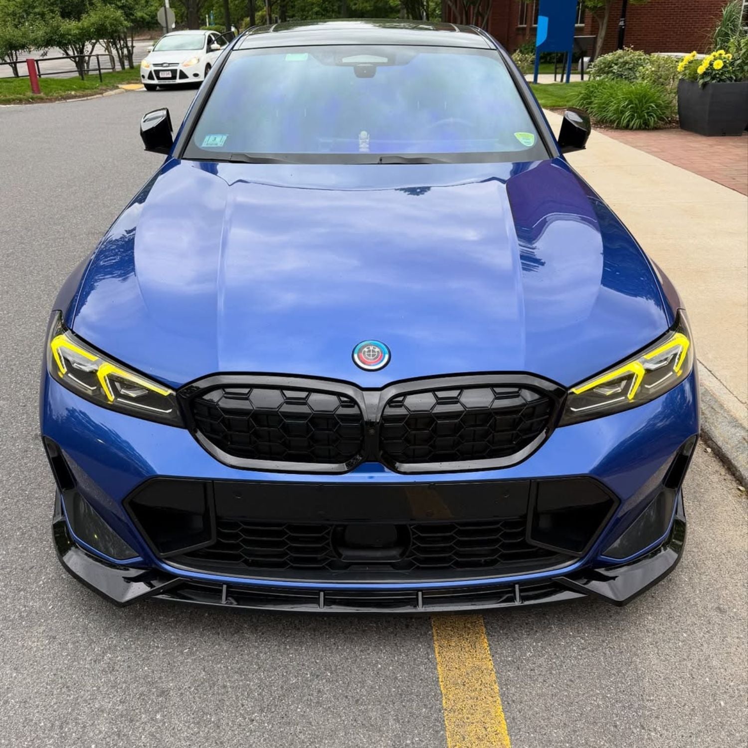 Ensemble de modules LED DRL jaunes style CSL pour BMW Série 3 G20/G21
