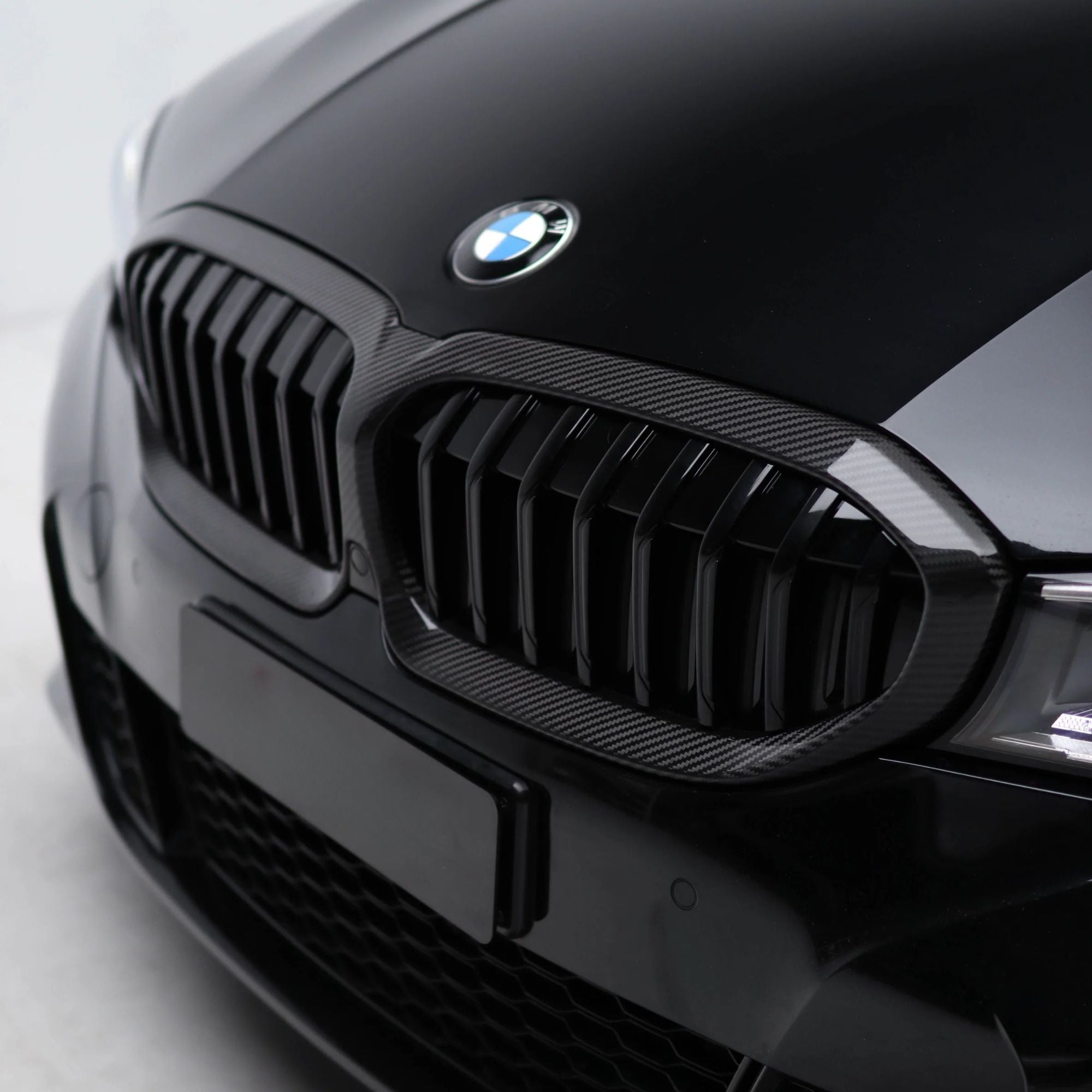 BMW 3 Reeks G20/G21 LCI Carbon Grill met enkele lamellen (2022+)