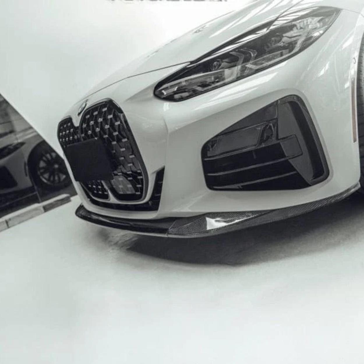 BMW Série 4 G22 G23 M Sport Carbone Mp Style Lame avant (2020+)