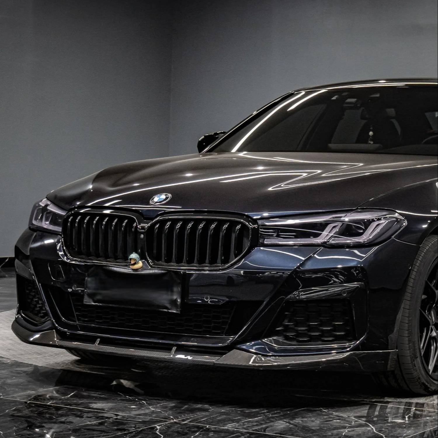 BMW Série 5 G30 LCI M-Sport Carbone Pré-imprégné Mp Style Lame avant Par OPTIC (2020-2023)