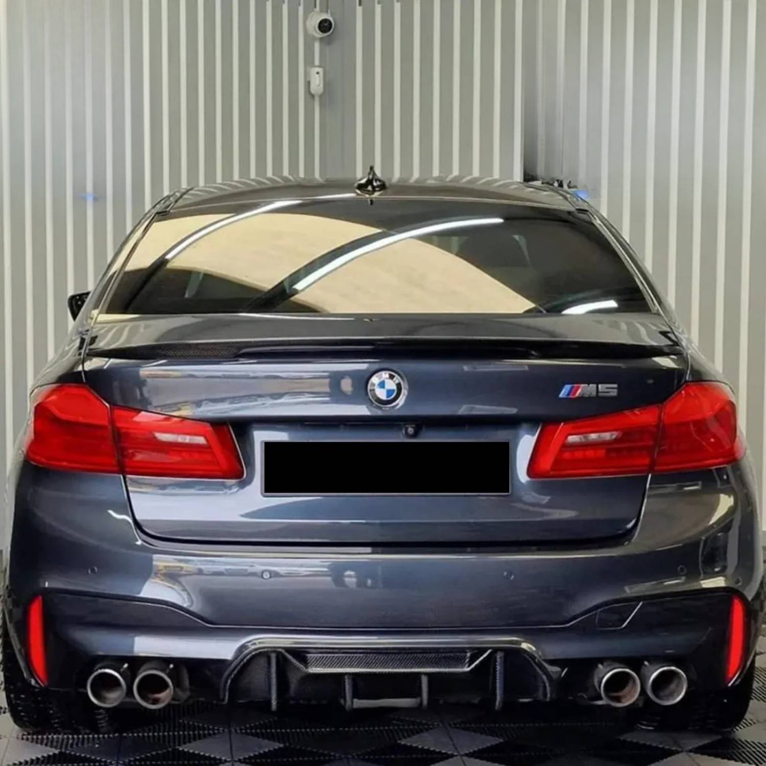 BMW Série 5 G30 / M5 F90 Carbone Pré-imprégné P Style Aileron Arrière Par OPTIC (2017-2023)
