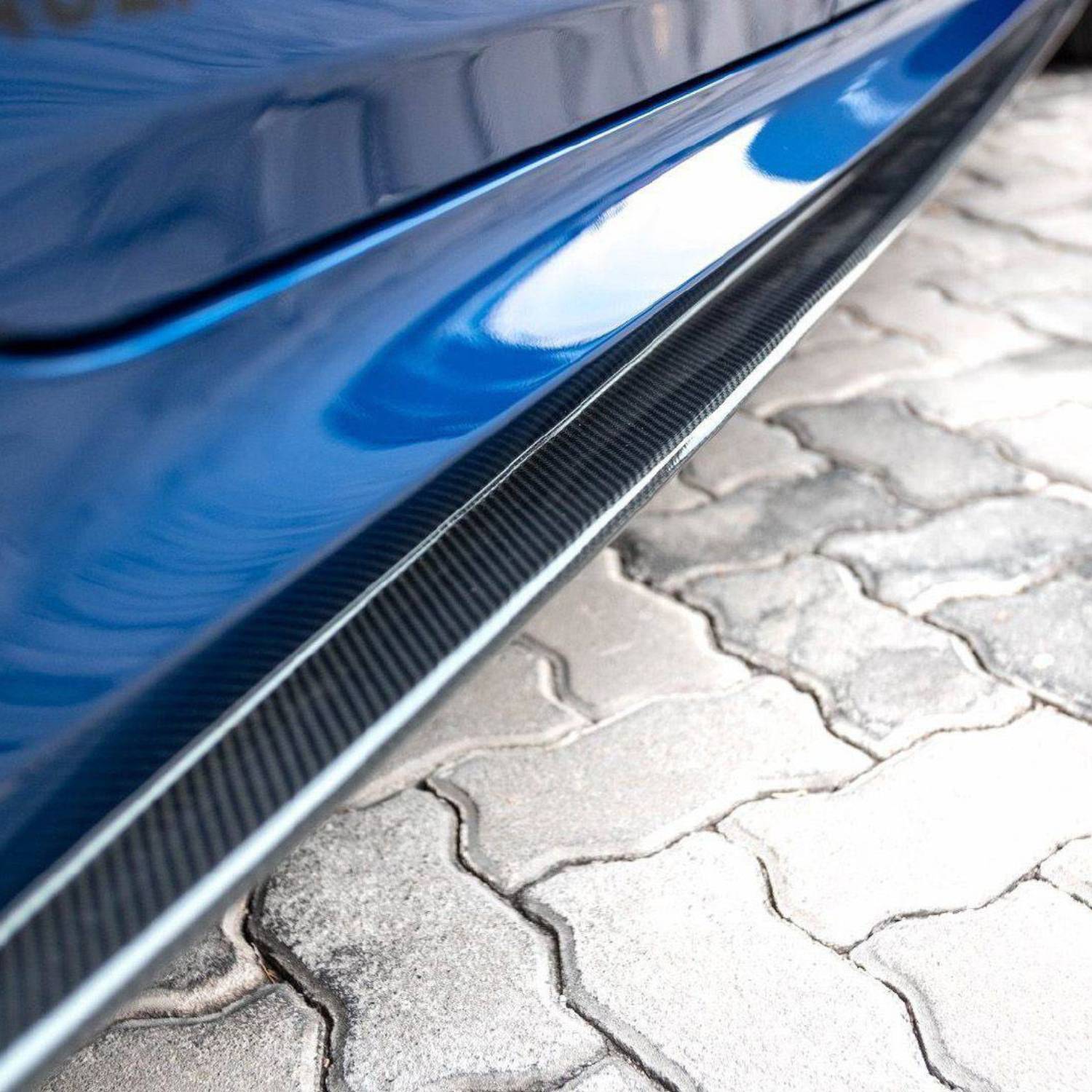 BMW Série 5 G30 G31 & M5 F90 Carbone Pré-imprégné Mp Style Extensions de bas de caisse Par OPTIC (2017-2023)