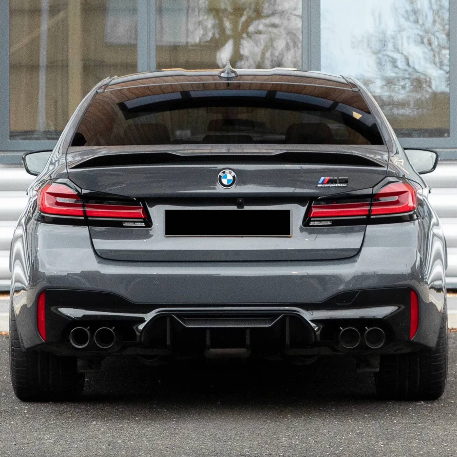 BMW 5 Reeks G30 / M5 F90 Hoogglans zwart Achterspoiler (2017-2023)