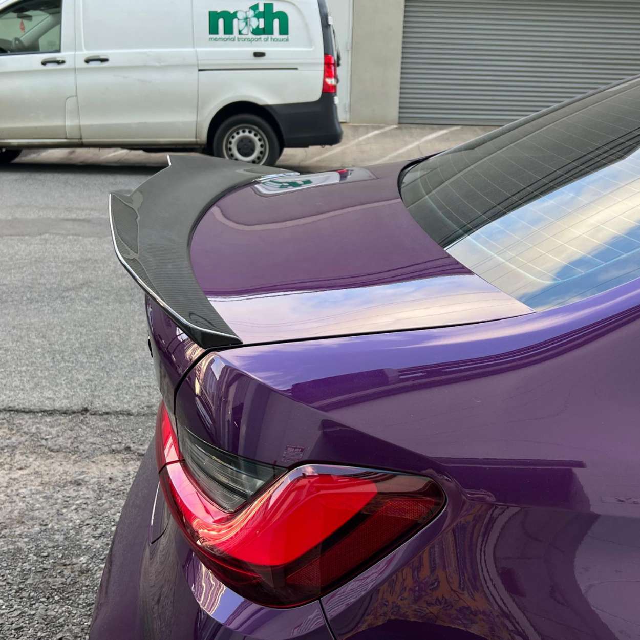 BMW 3 Reeks G20 / M3 G80 Pre-preg carbon Ducktail Psm Stijl Achterspoiler van OPTIC (2019+)