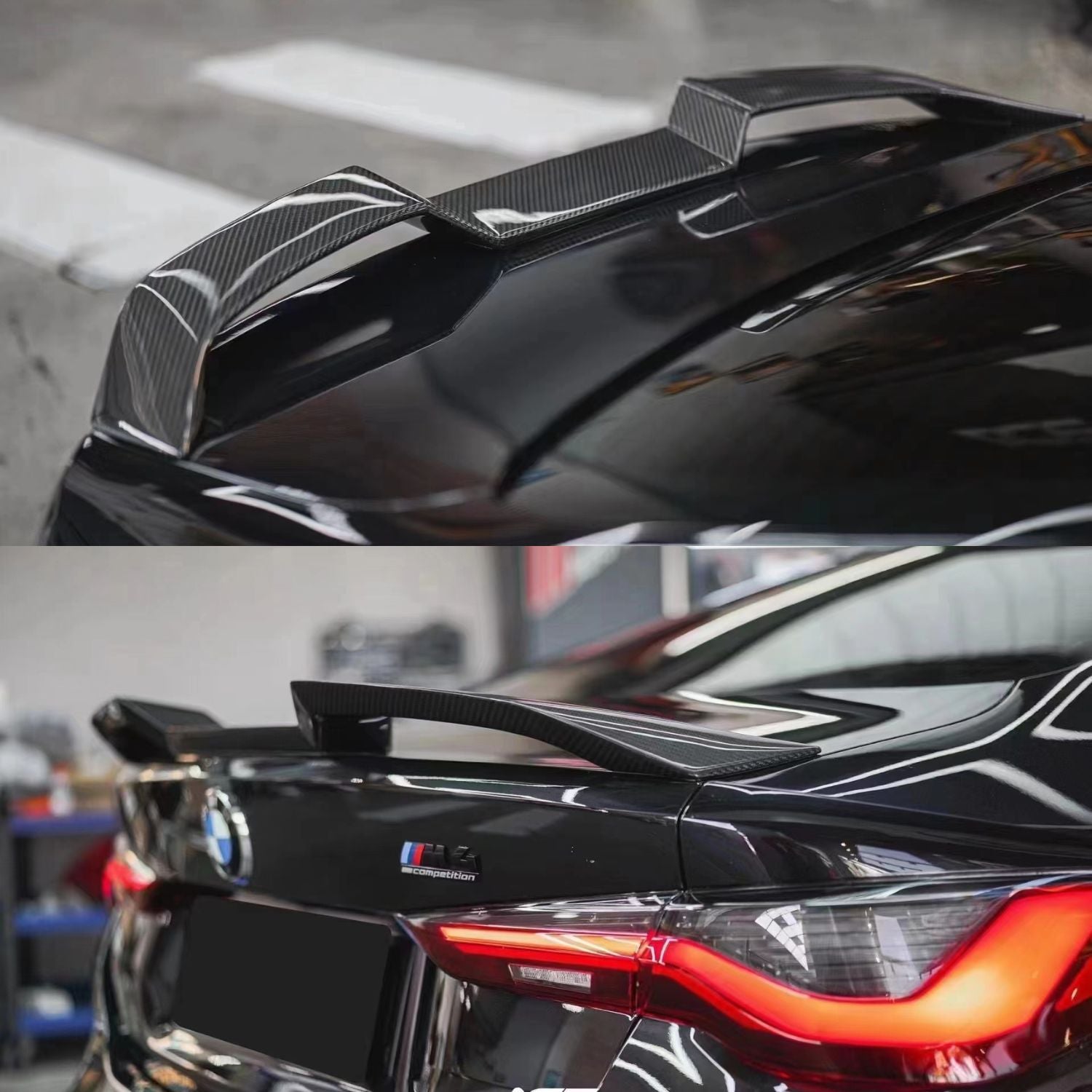 BMW 3 Serie G20 / M3 G80 Pre-Preg Carbon V-Stijl Achterspoiler van OPTIC (2019+)