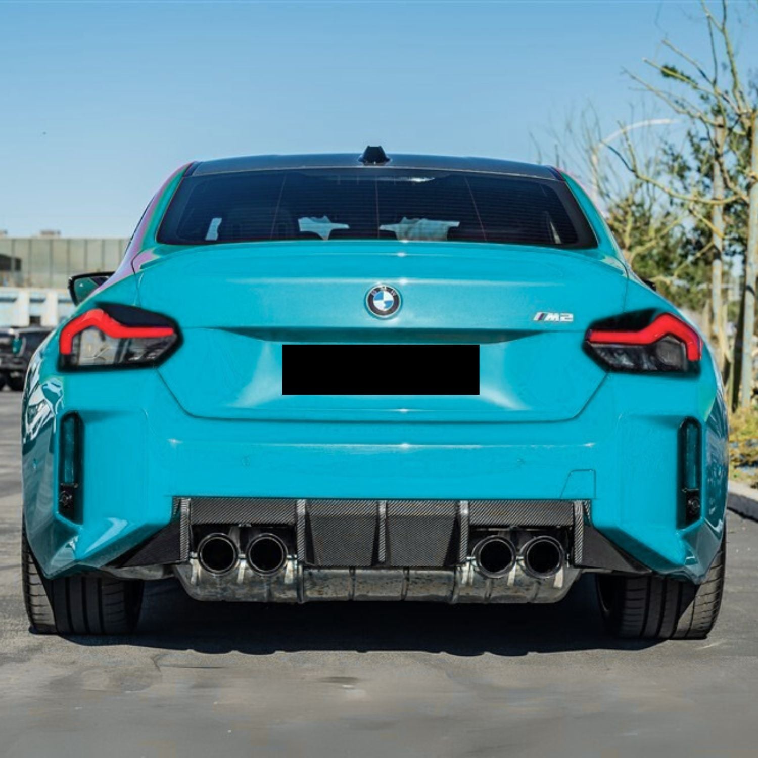 BMW M2 G87 Pre-preg carbon Diffuser van OPTIC (2023+)