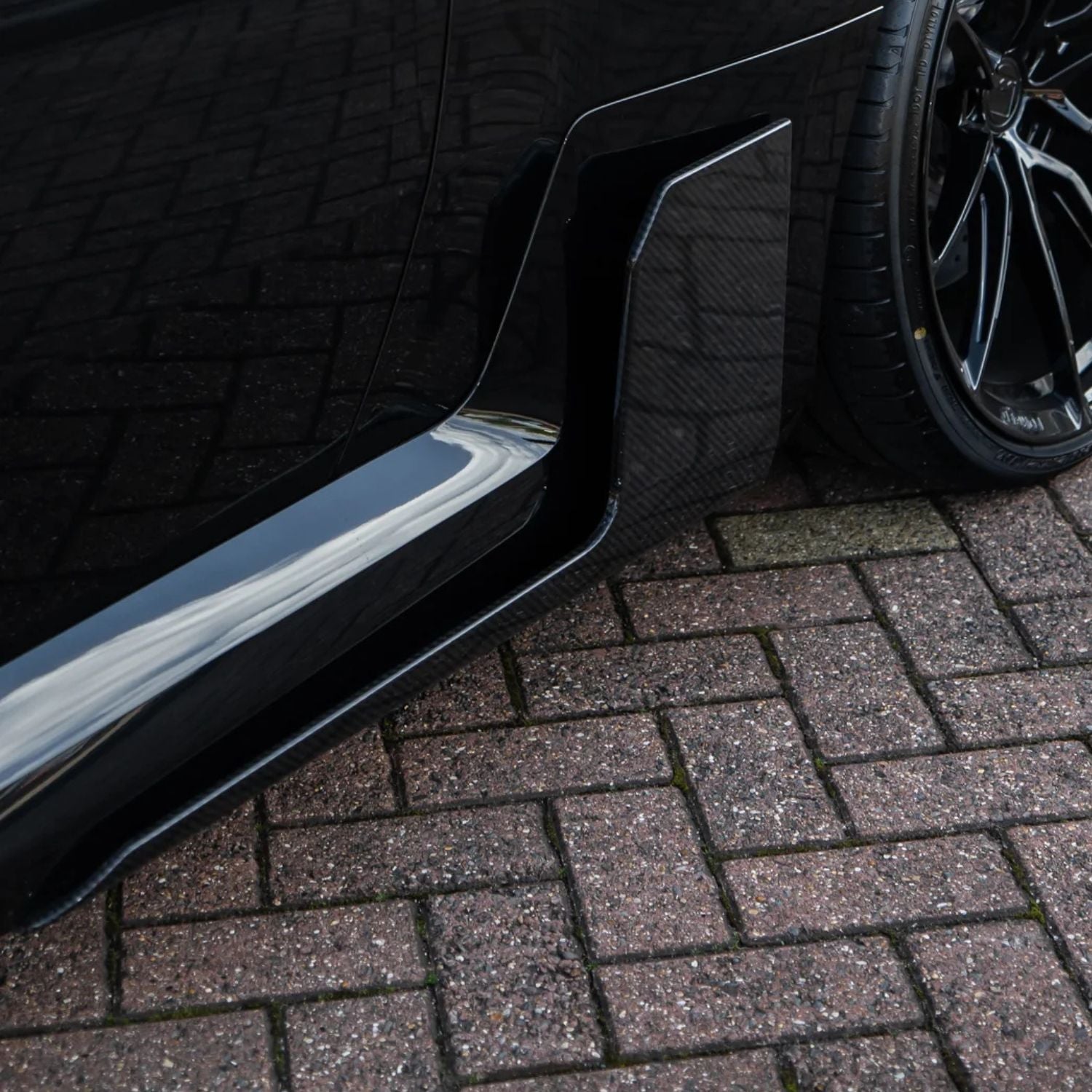 BMW M2 G87 Pre-preg carbon Zijskirt Vinnen van OPTIC (2023+)