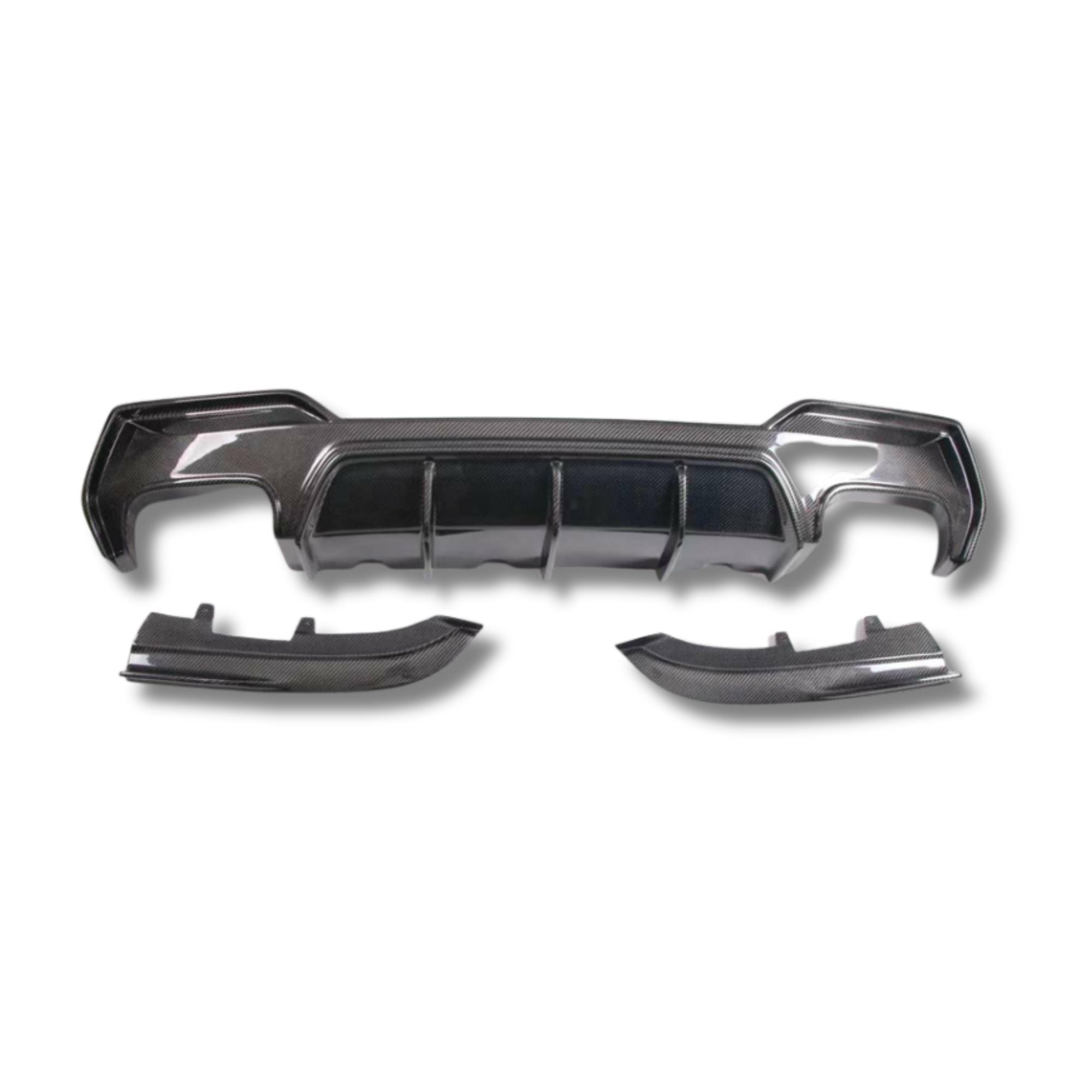 BMW 4 Reeks G22 G23 Pre-preg carbon 3D stijl Diffuser van OPTIC (2020+)