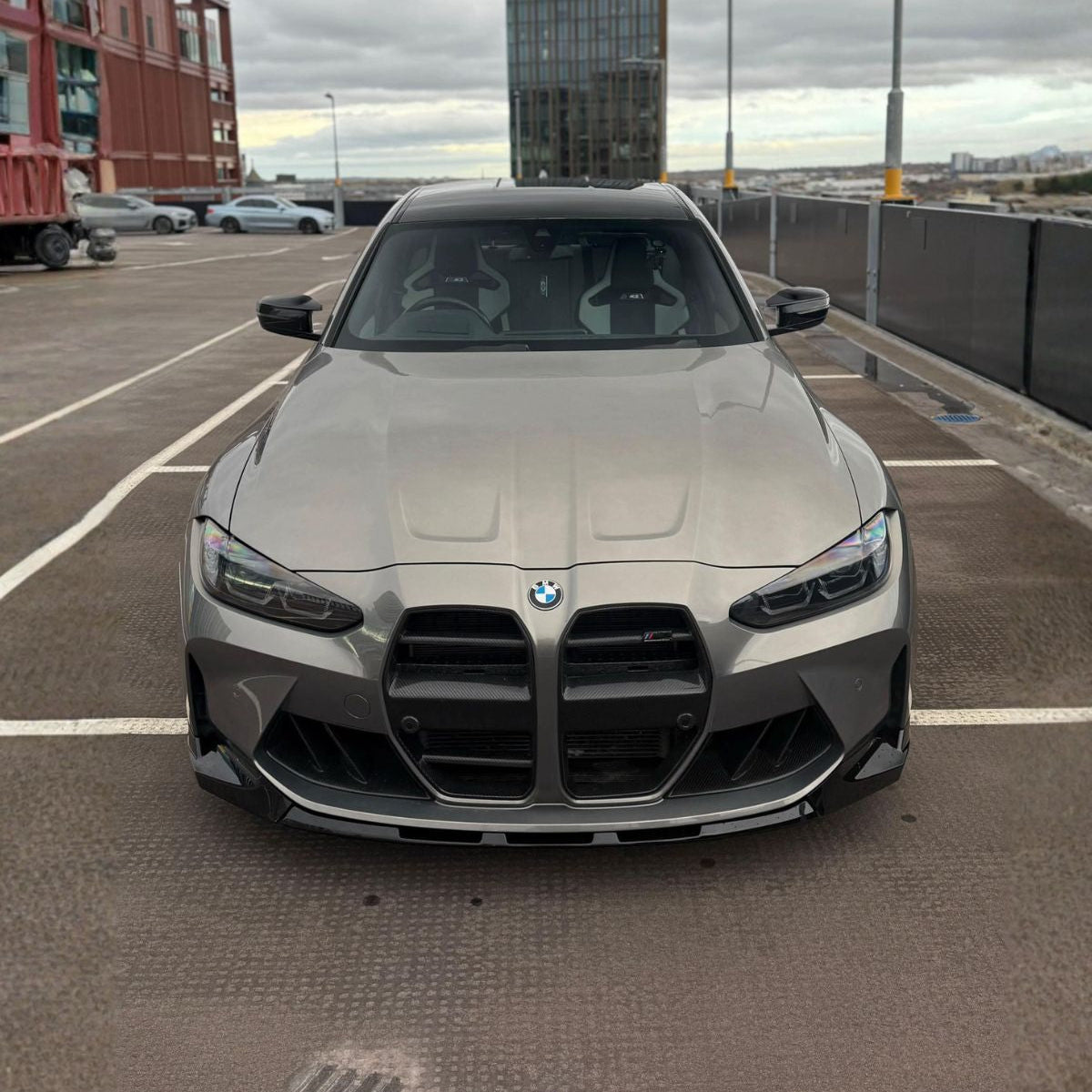 BMW M3 / M4 G80/G81/G82/G83 Pre-preg carbon Bumpersteunen van OPTIC (2021+)