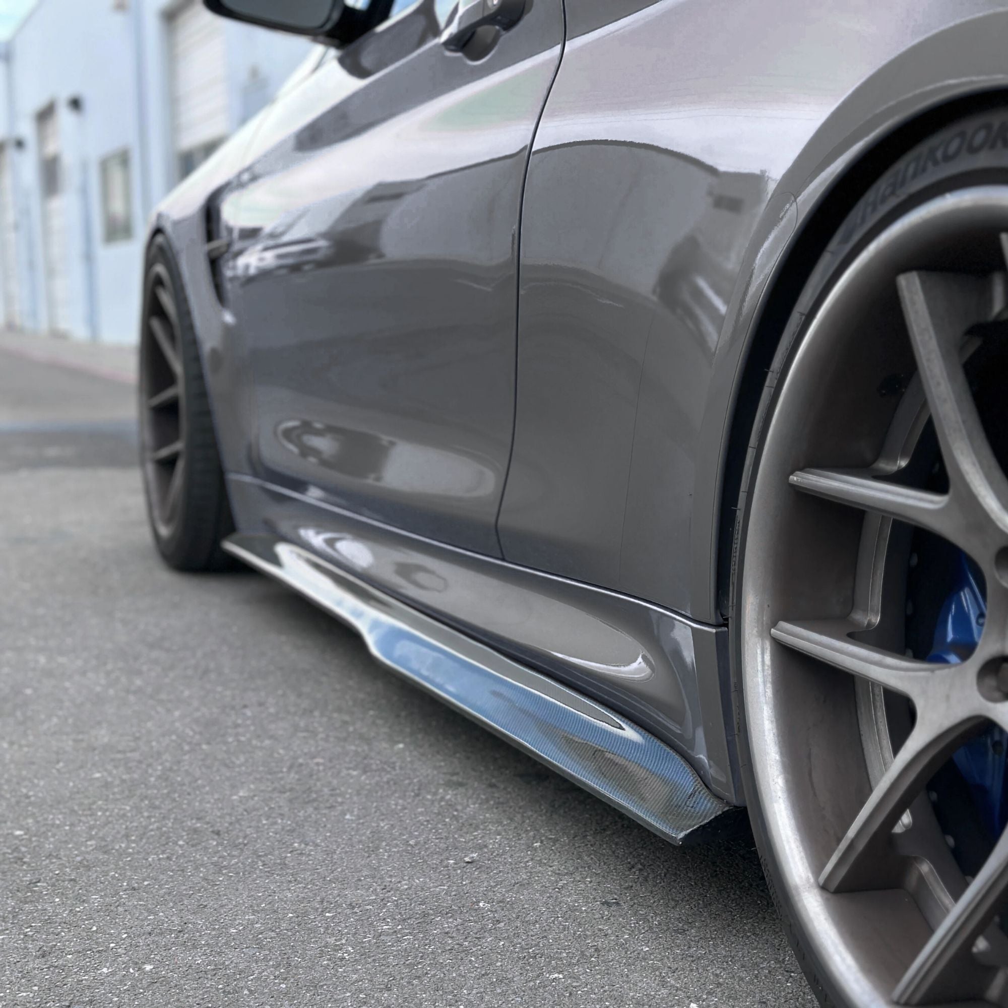 BMW 4 Reeks F32 F33 F36 Carbon Psm Stijl Sideskirts (2014-2019)