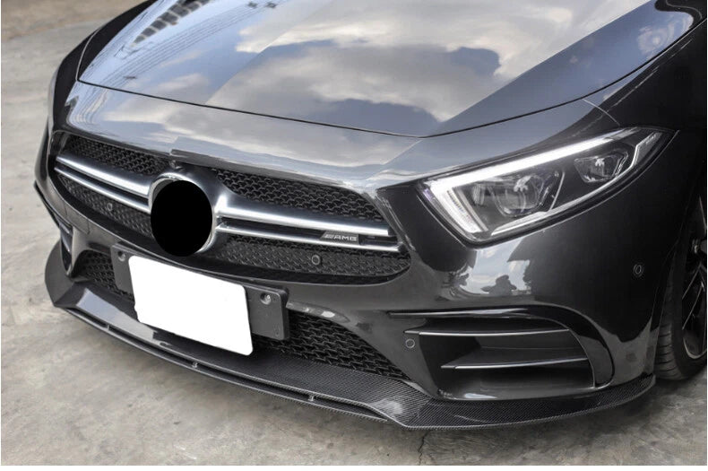 Mercedes CLS C257 AMG Stijl Carbonvezel Voorlip Splitter (2018-2021)