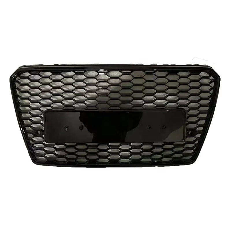Audi A7/S7 C7 RS7 Style Hoogglans Zwarte Honingraat Grill (2010-2014)