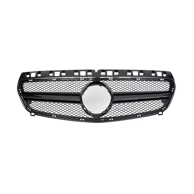 Mercedes A-Klasse W176 Hoogglans Zwarte AMG Style Grill (2012-2015)