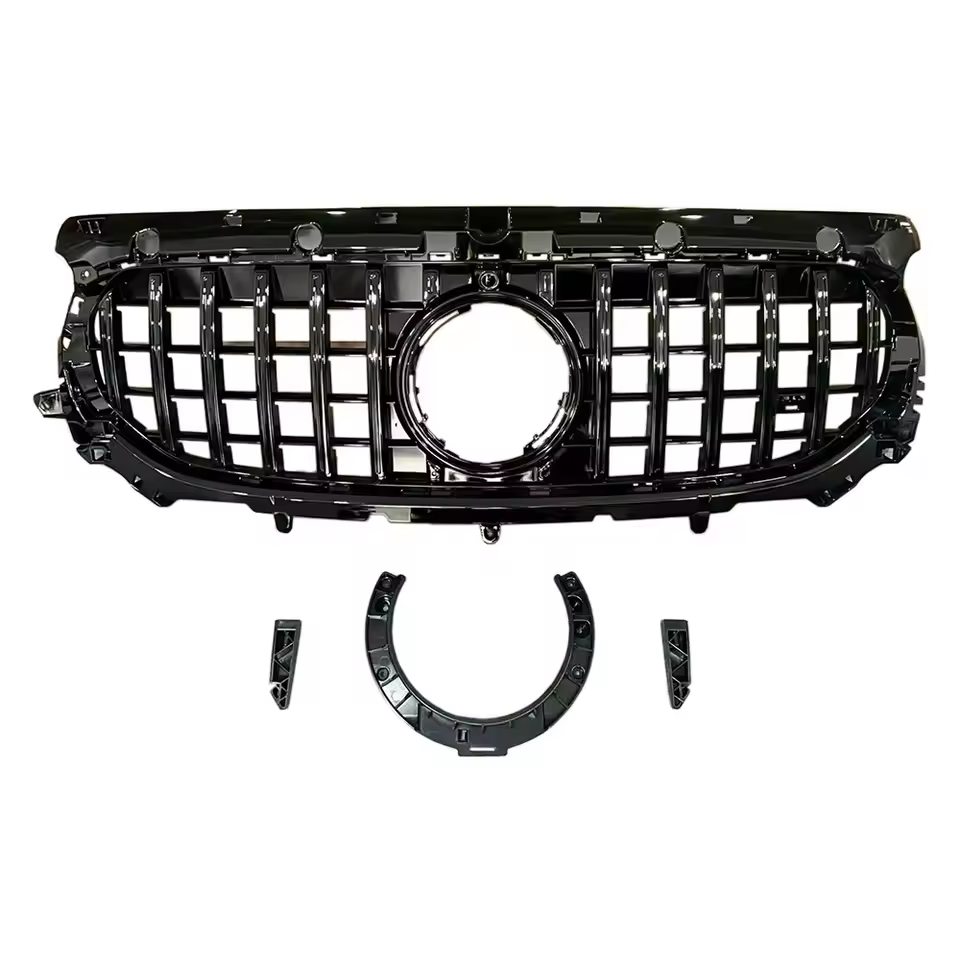 Mercedes GLA H247 Facelift Hoogglans Zwarte Panamericana GT Style Grill (2023+)