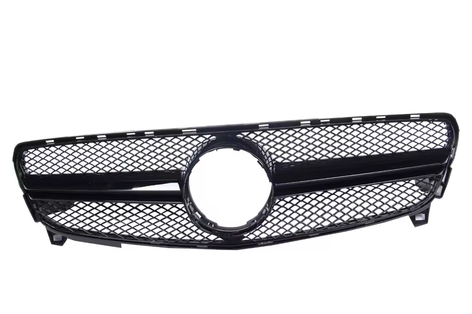 Mercedes A-Klasse W176 Facelift Hoogglans Zwarte AMG Style Grill (2016-2018)