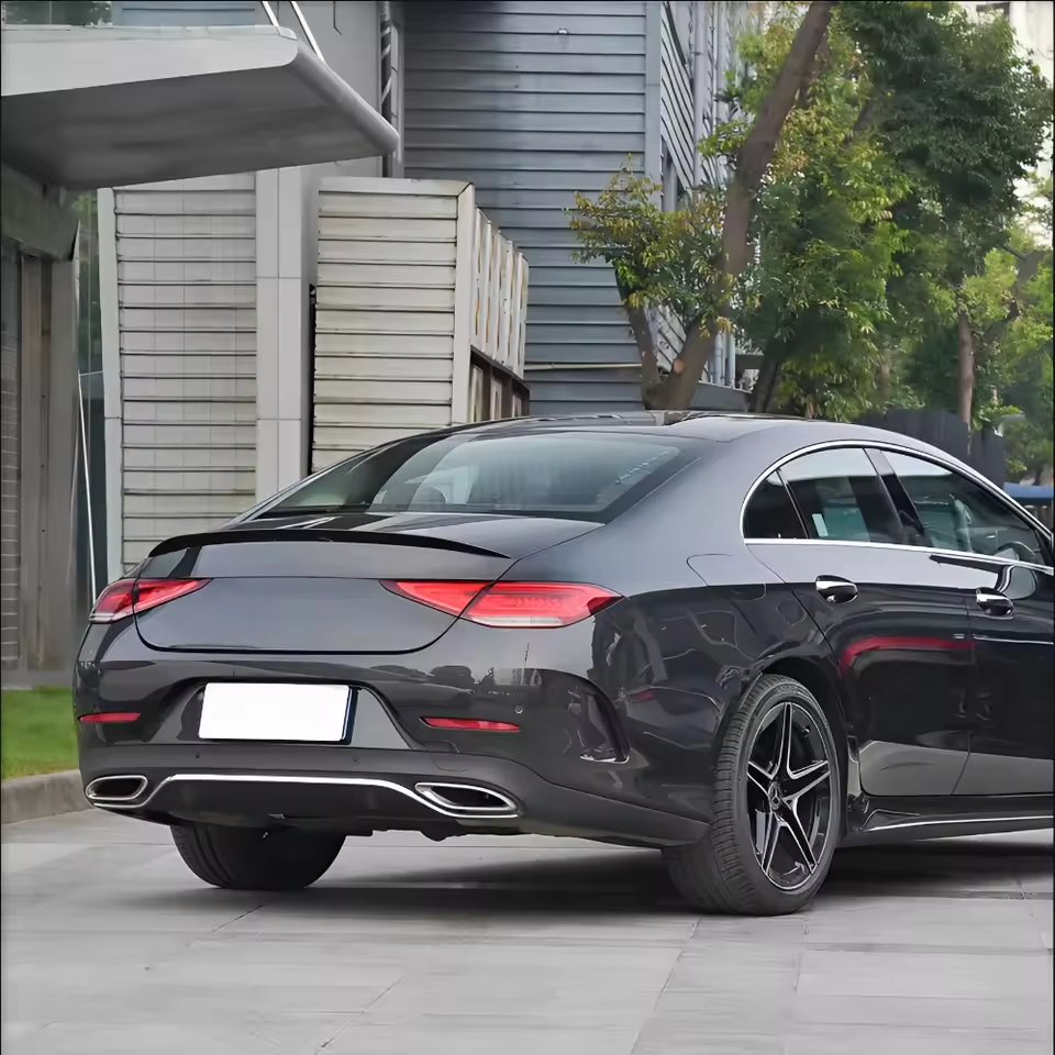 Mercedes CLS C257 Hoogglans Zwart Achterspoiler (2019-2023)