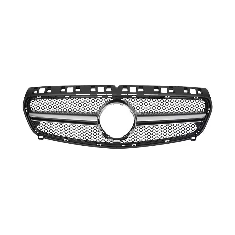 Mercedes A-Klasse W176 Hoogglans Zwarte AMG Style Grill (2012-2015)