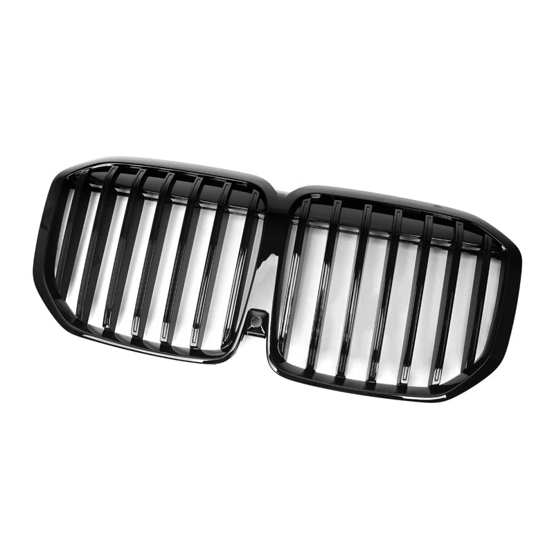 <tc>BMW X7 G07 LCI Hoogglans Zwarte Enkele Lamellen Nieren Grill (2023+)</tc>