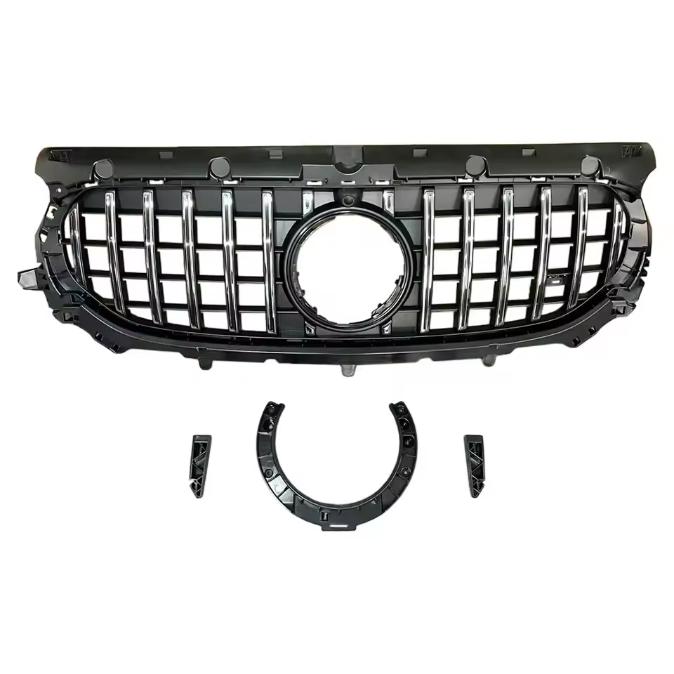 Mercedes GLA H247 Facelift Hoogglans Zwarte Panamericana GT Style Grill (2023+)