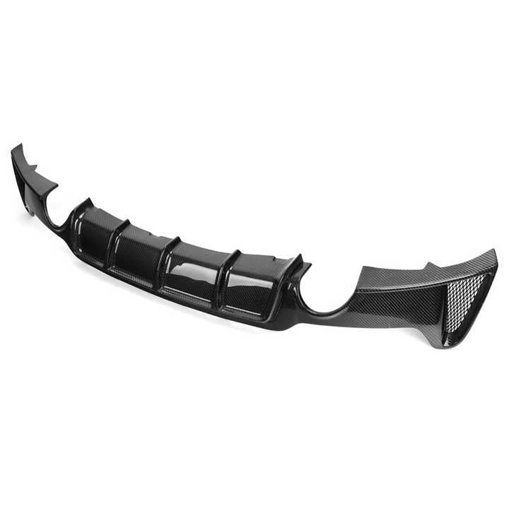 BMW Série 4 F32 F33 F36 Double échappement Carbone M Performance Style Diffuseur (2014-2019)