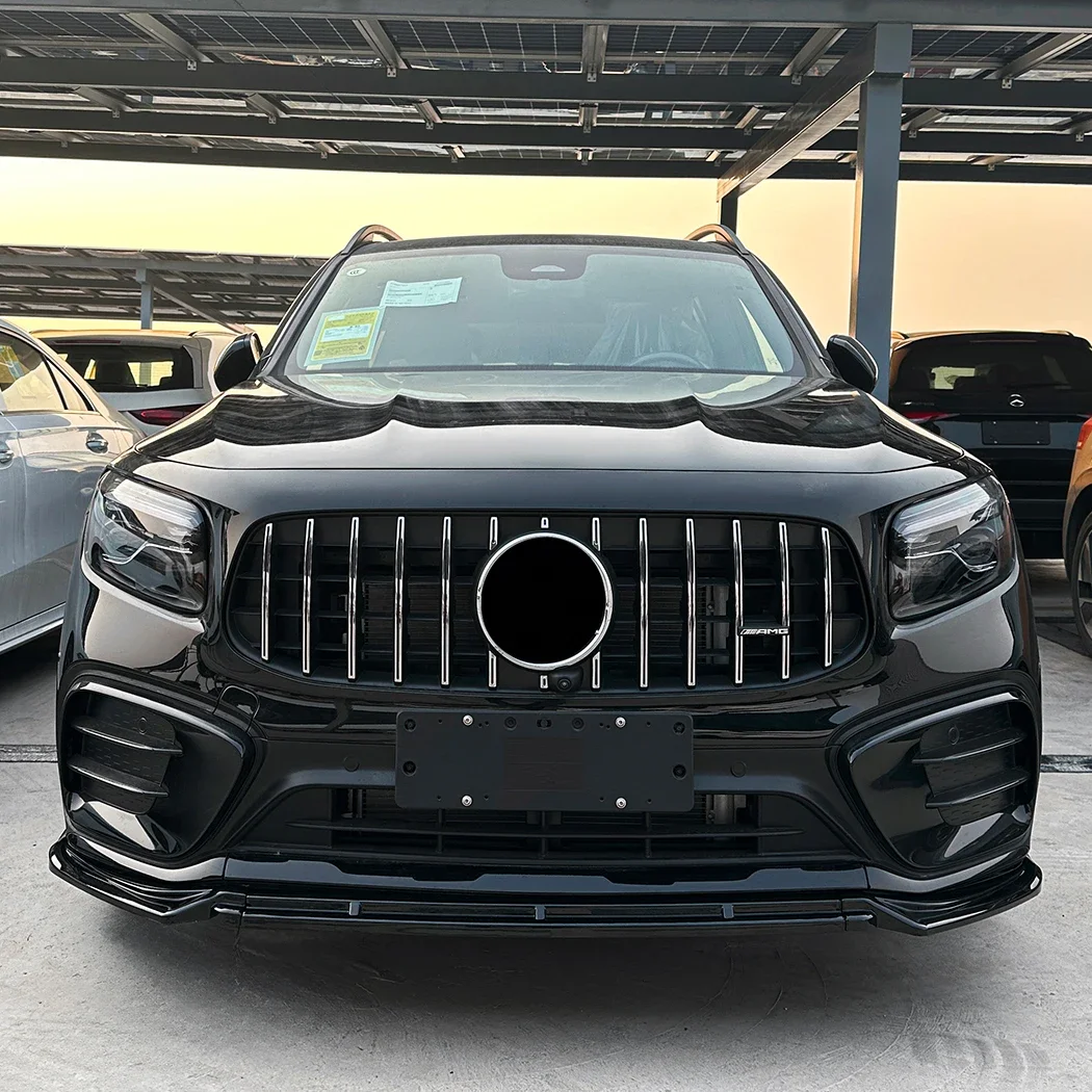 Mercedes GLA X247 Hoogglans Zwart Voorlip Splitter (2020-2023)