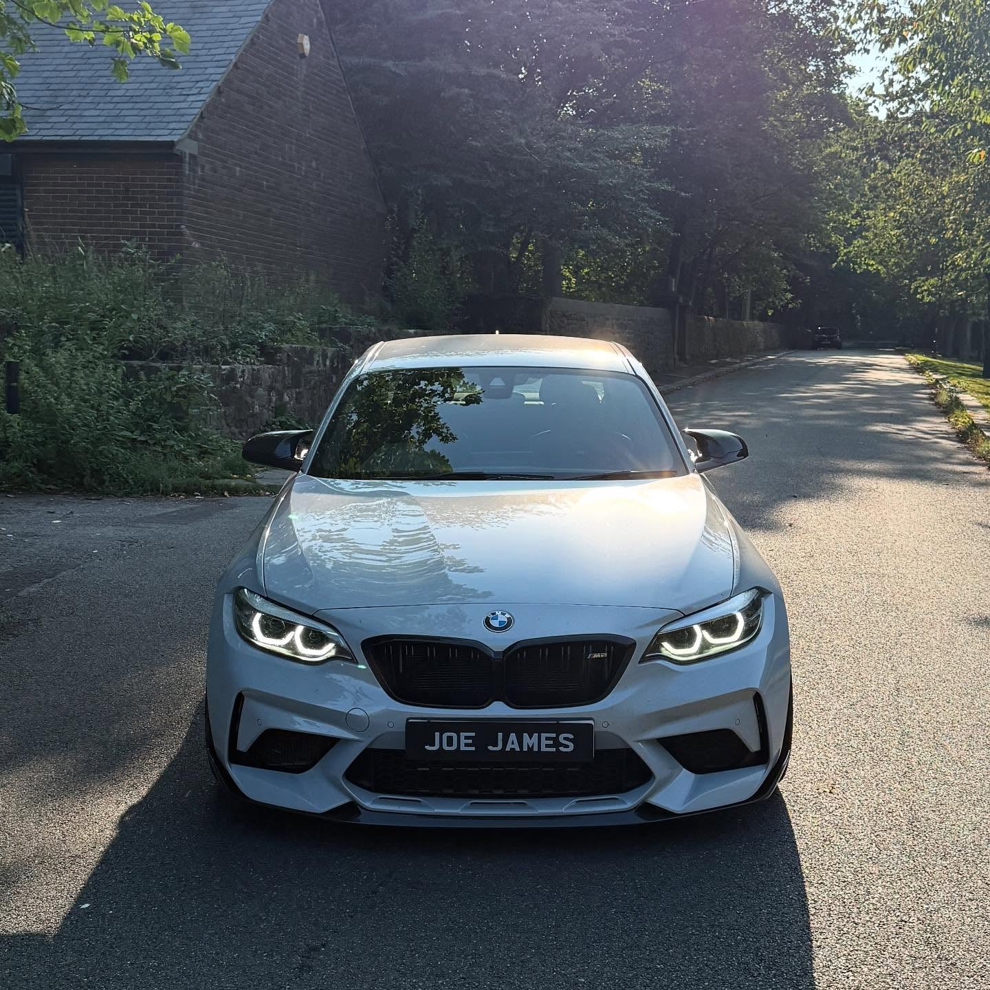 BMW M2 Competition F87 Pre-preg carbon Performance Style Frontlip van OPTIC (2018-2021)