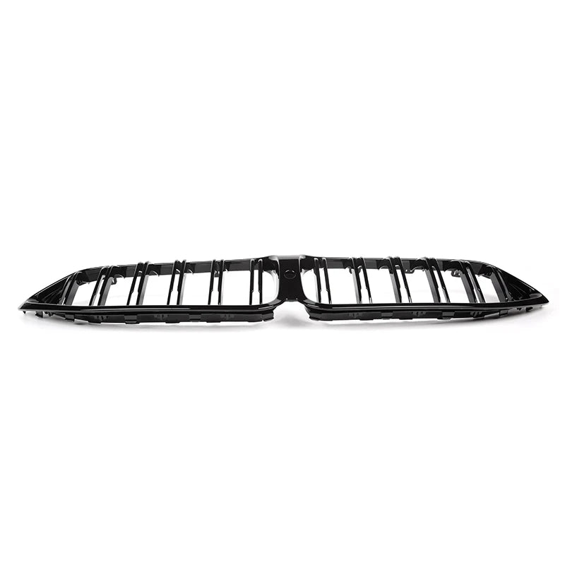 BMW Série 8 G14 G15 G16 <tc>Noir brillant</tc> Grille à double lamelle (2018-2022)