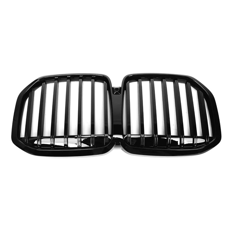 <tc>BMW X7 G07 LCI Hoogglans Zwarte Enkele Lamellen Nieren Grill (2023+)</tc>