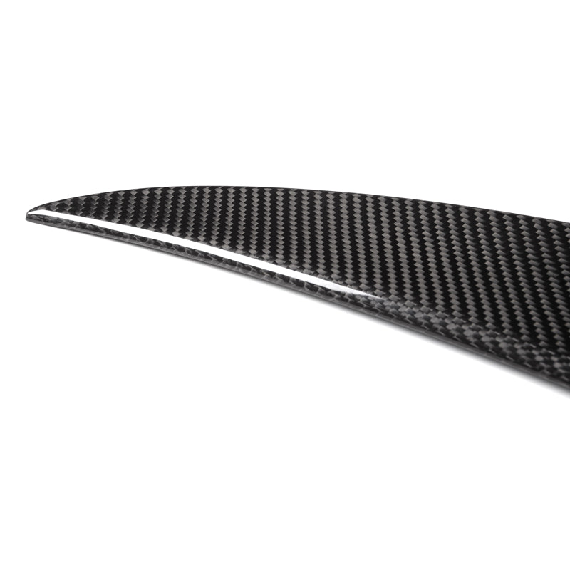 BMW Série 3 F30 / M3 F80 Carbone Pré-imprégné Style P Becquet arrière par OPTIC (2014-2019)