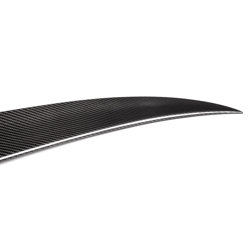BMW Série 3 F30 / M3 F80 Carbone Pré-imprégné Style P Becquet arrière par OPTIC (2014-2019)
