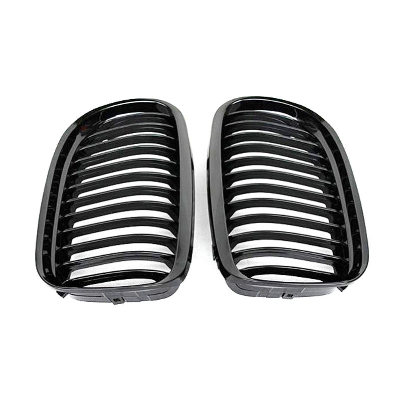 <tc>BMW 3 Serie E90/E91 LCI Hoogglans Zwarte Enkele Lamellen Nieren Grill (2009-2013)</tc>