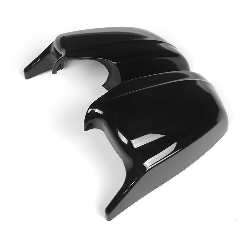 BMW 5/6/7 Serie F01/F02/F07/F06/F12/F13/F10/F11 M-Style Hoogglans Zwarte Spiegelkappen (2010-2013)