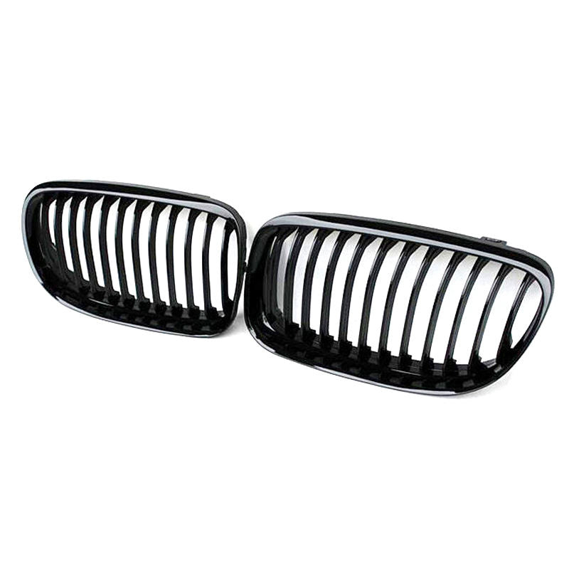 <tc>BMW 3 Serie E90/E91 LCI Hoogglans Zwarte Enkele Lamellen Nieren Grill (2009-2013)</tc>