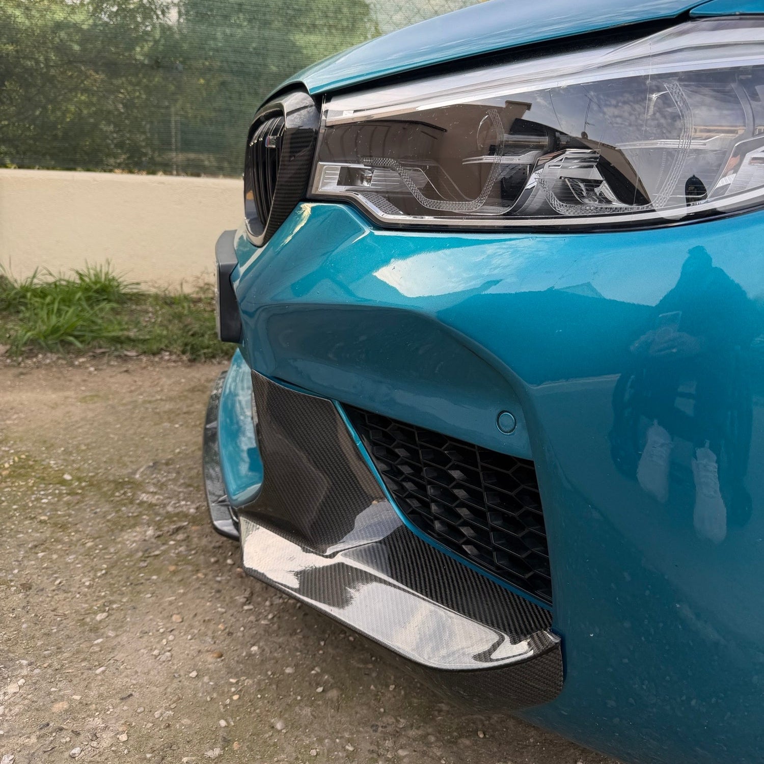 BMW M5 F90 Carbone Style 3D Lame avant (2017-2020)