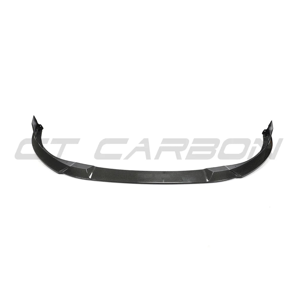 VW GOLF MK8 GTI CARBON FIBRE FRONT SPLITTER VAN CT CARBON